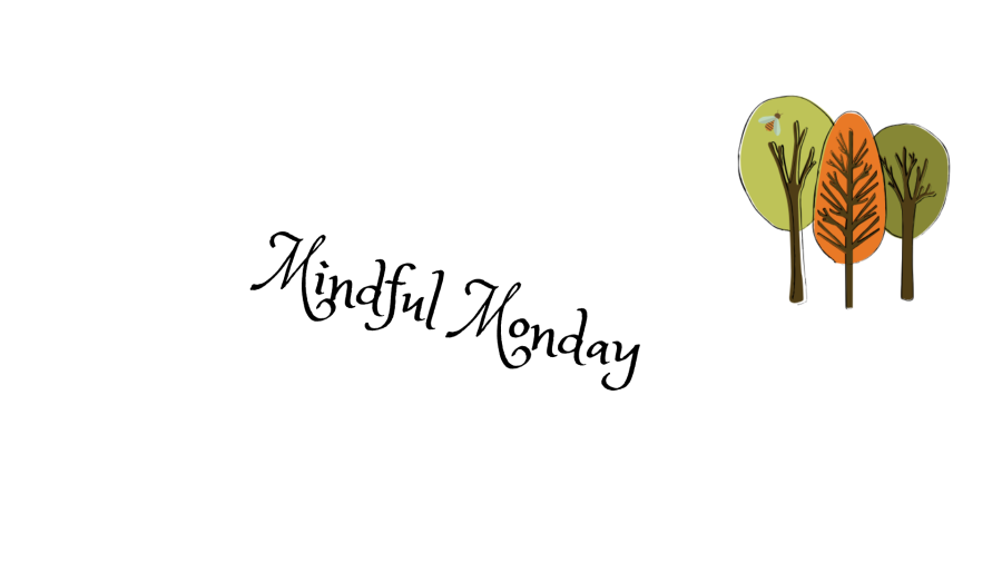 Title Pic for "Mindful Monday" with "The Bee Writes" Logo